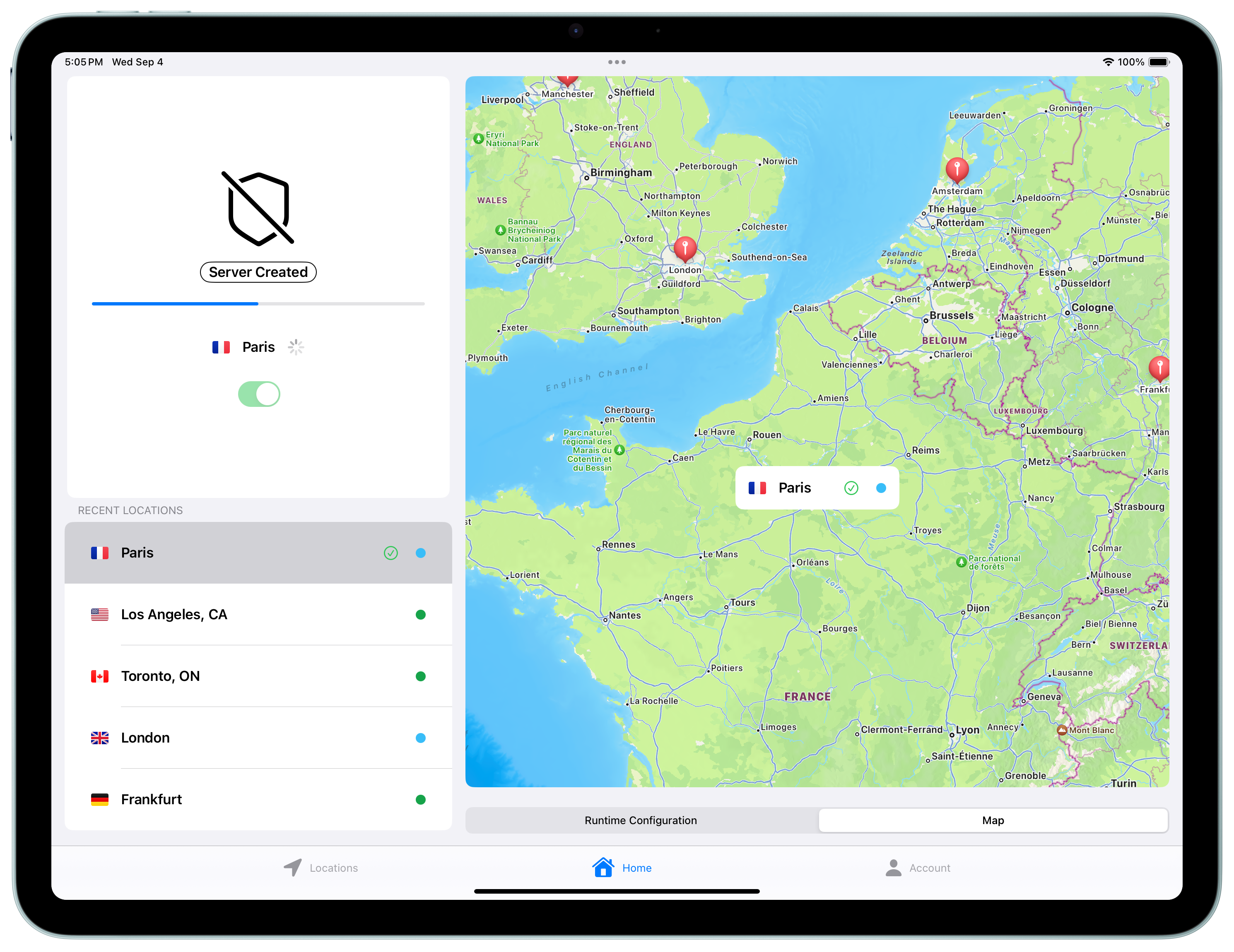 New York City VPN on iPad